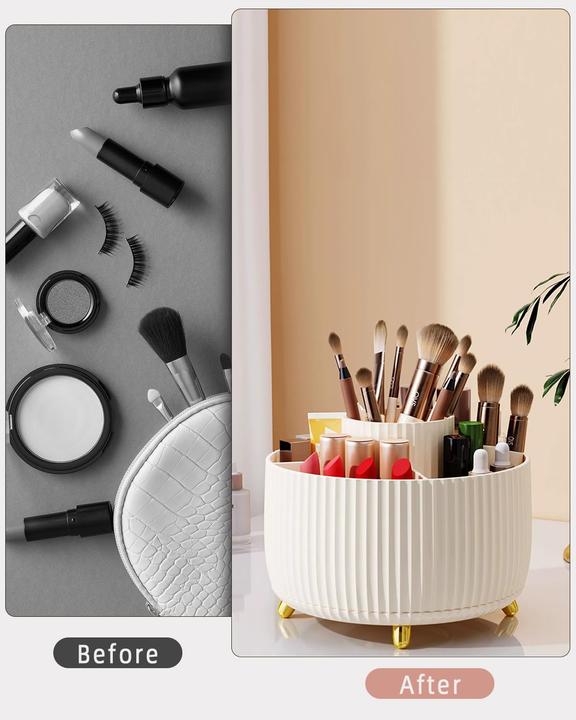 Produktbild Alopini Cosmetic Makeup Organizer, 360°Rotatable Brush Organizer