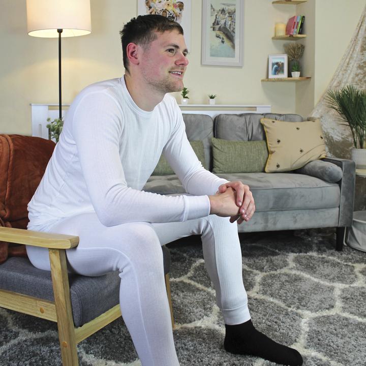 Produktbild Thmo 1 Packung Thermo Langarmshirt | Innenfleece Thermo Unterwäsche (M)