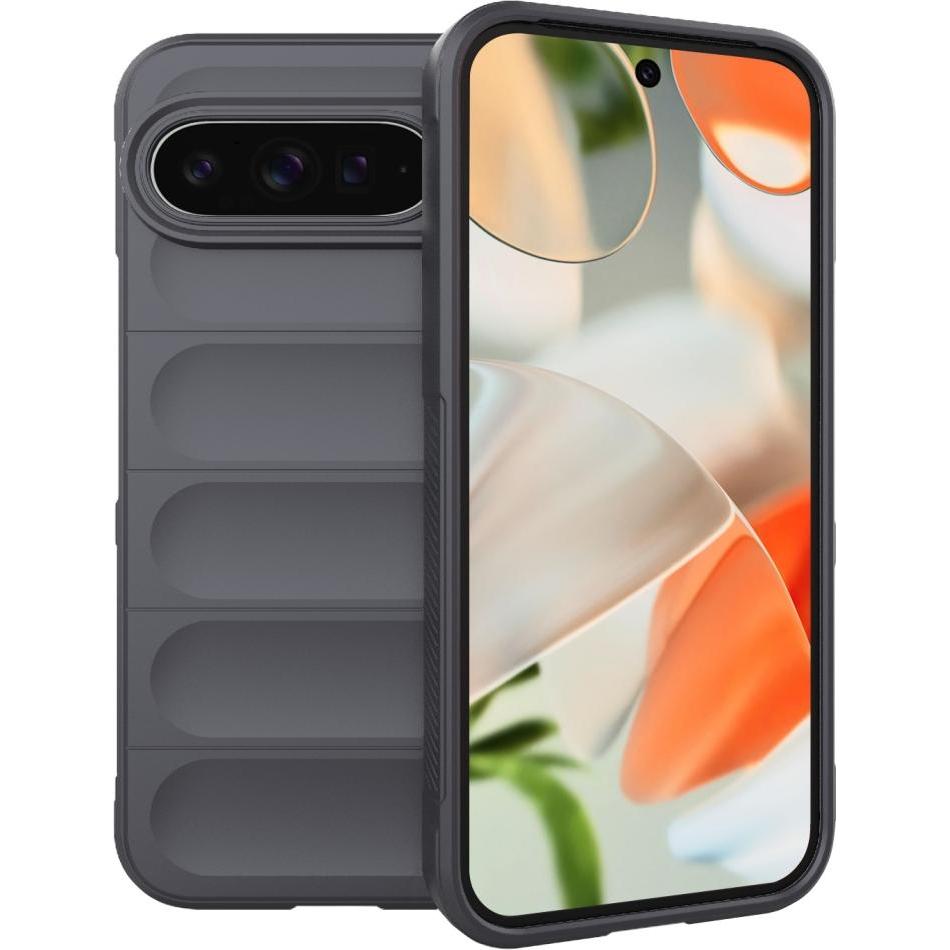 Screenguard CloudCase Copertura per Google Pixel 9 Pro XL (Google Pixel 9 Pro XL), Cover smartphone, Grigio