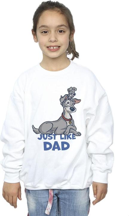 Immagine prodotto Disney Lady And The Tramp Just Like Dad Felpa Ragazze (116)