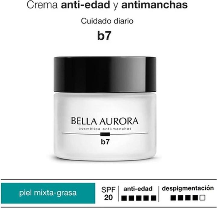Produktbild Bella Aurora B7 antimanchas regenerante aclarante mixta/grasa SPF15 50 ml (50 ml, Tagescreme, SPF 15)