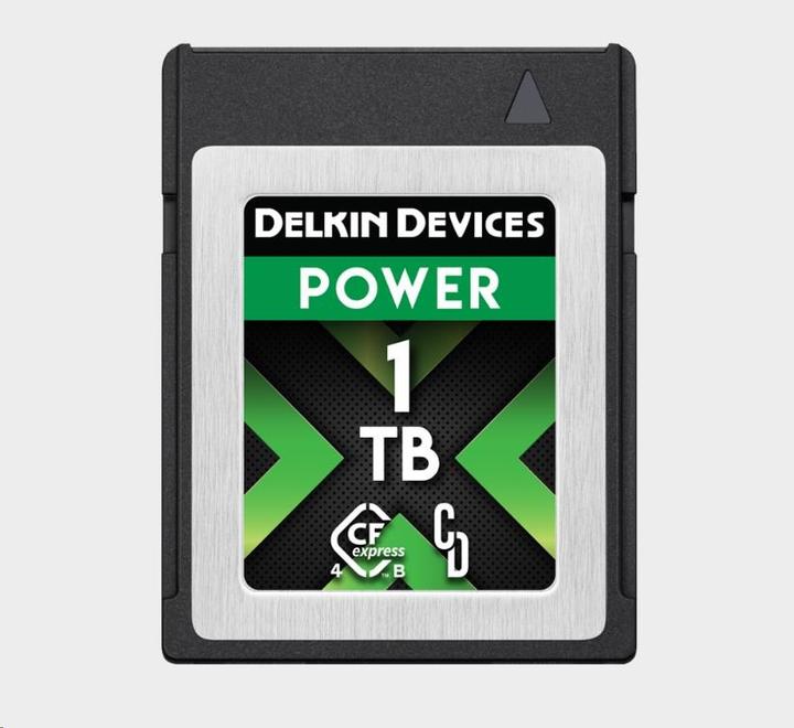 Actual product image Delkin POWER CFexpress Type B G4 1TB R: 1780 MB/S W: 1700 MB/S (1000 GB, CFexpress type B)