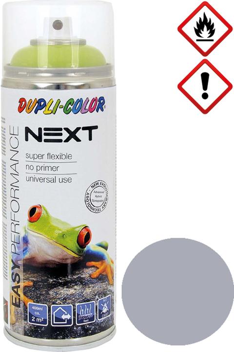 Produktbild Dupli-Color NEXT RAL 9006 Silber seidenmatt (Weiss, 0.40 l)