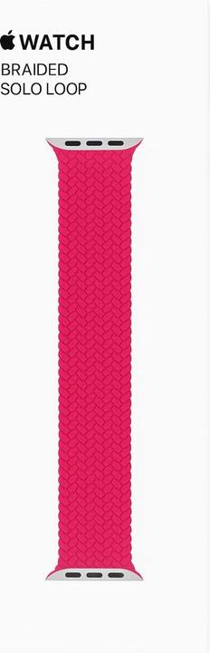 Produktbild Apple 41mm Raspberry Braided Solo Loop - S/M (41 mm)