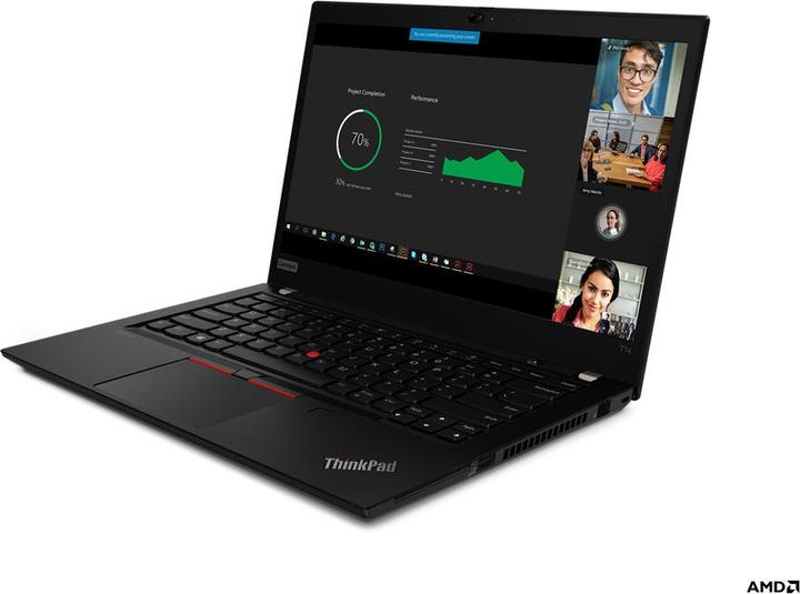Actual product image Lenovo ThinkPad T14 - 20UD0013GE (14", AMD Ryzen 7 PRO 4750U, 16 GB, 512 GB, DE)
