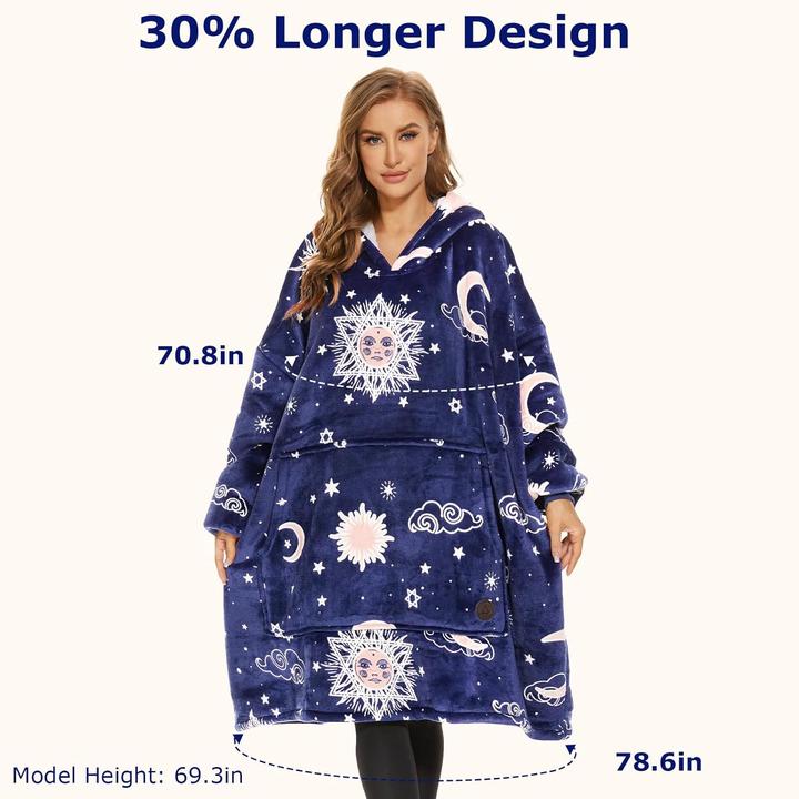 Immagine prodotto Three Hoodie-Decke