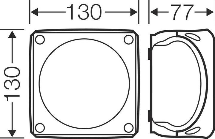 Actual product image Hensel HEN FK 0606 Cable junction box with functional integrity, 1.5-6 qmm, 5-pole, Thermopla