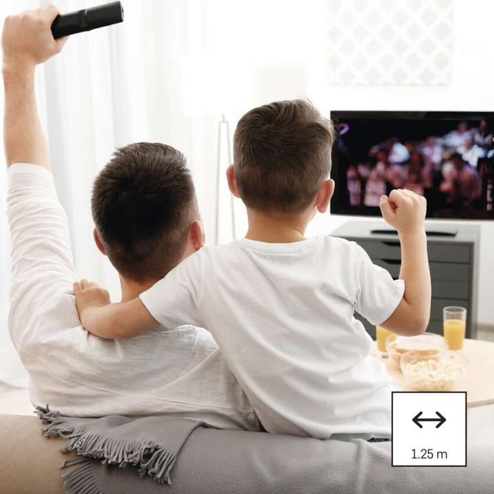 Productafbeelding Emos Antenne coaxkabel, afgeschermd 1,25 m - rechte stekker (Antennekabel)