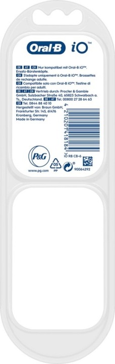 Produktbild Oral-B iO Ultimat. Rein. (6 x)