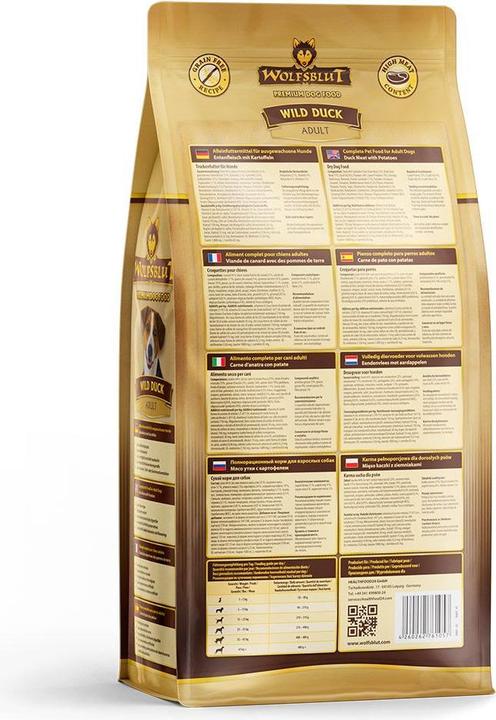 Actual product image Wolfsblut Hundefutter (Adult, 1 pcs., 2000 g)