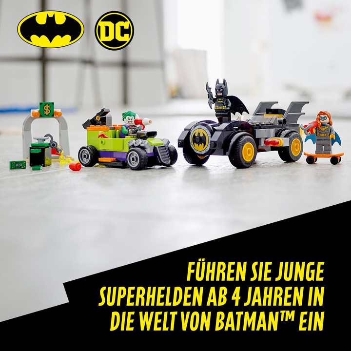 Image du produit LEGO Batmanvs. Joker : Poursuite en Batmobile (76180, LEGO DC)