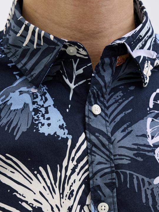 Produktbild Jack & Jones Jjhawaii Aop Shirt Ss Ln (XL)