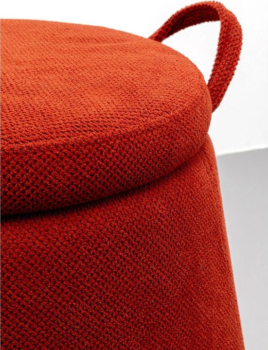 Actual product image Kare Design Hocker Thimble Rot Ø51cm