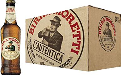 Actual product image Birra Moretti L'Autentica (24 x 33 cl)