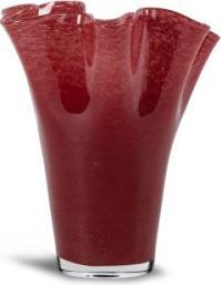 Sagaform Vase Viva gross bordeaux, 20x20x24.5 cm