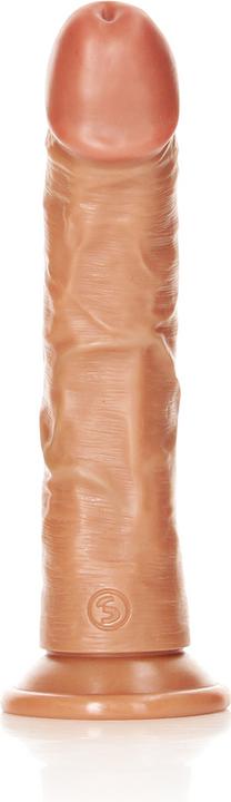 Produktbild RealRock Curved Realistic Dildo with Suction Cup - 7"/ 18 cm