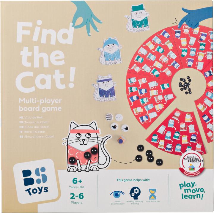 Produktbild BS Katzen und Hüte (Deutsch, Englisch, Französisch, Italienisch, 2 - 6 Spieler)
