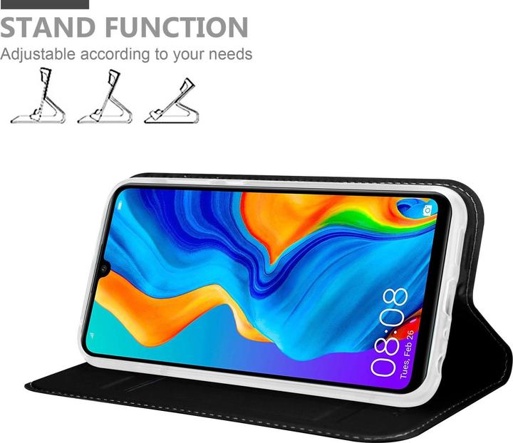 Actual product image Cadorabo Book Classy Style Cover (Huawei P30 Lite)