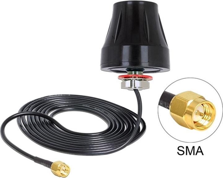 Produktbild Delock LTE/HSPA/GSM Antenne SMA-Stecker (Lora, WLAN, GSM)