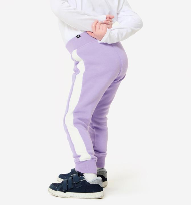 Produktbild Domyos Jogginghose Baby warm - lila/weiss (122)