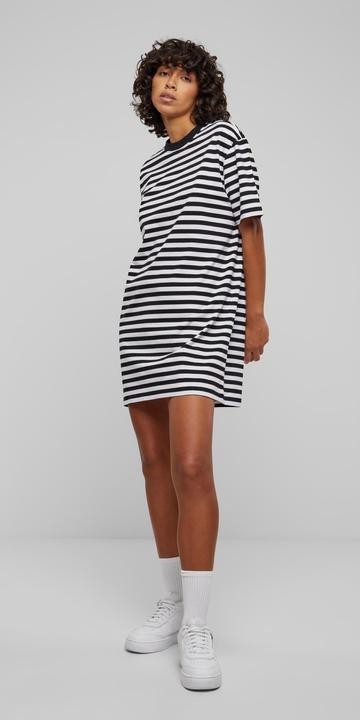 Produktbild Urban Classics Ladies Oversized Striped Tee Dress - 142655 (L)