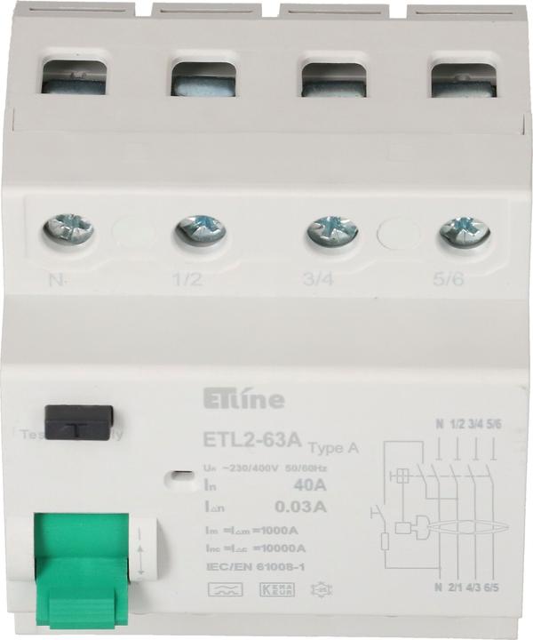 Produktbild Max Hauri FI-Schutzschalter