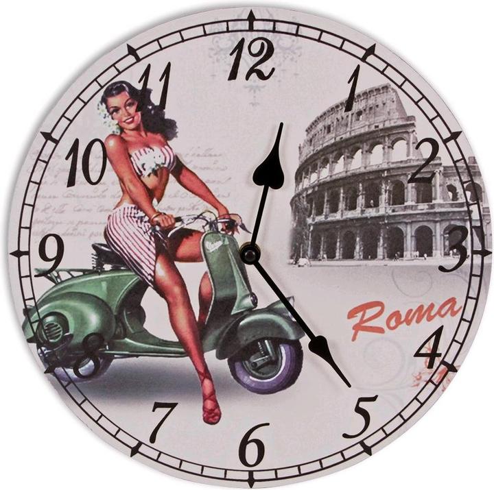 Produktbild Safe Vespa Wanduhr