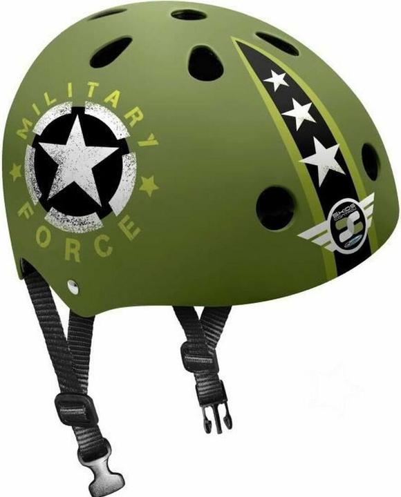 Stamp Helm Military Star Schwarz (53 - 57 cm)