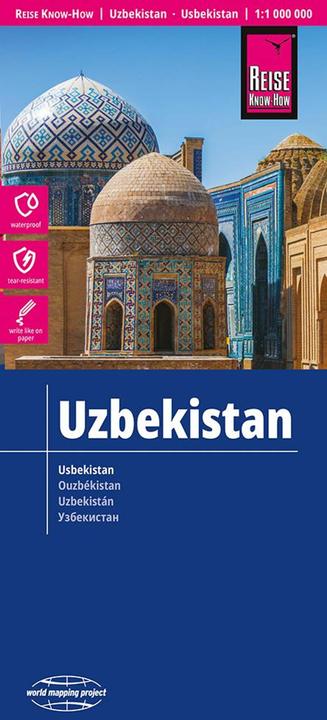 Produktbild Landkarte Usbekistan 1 : 1.000.000 1000000