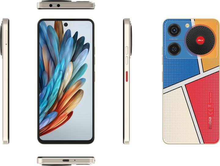 Produktbild ZTE Nubia Music Pop Art (128 GB, Mehrfarbig, 6.60", Dual SIM, 4G)