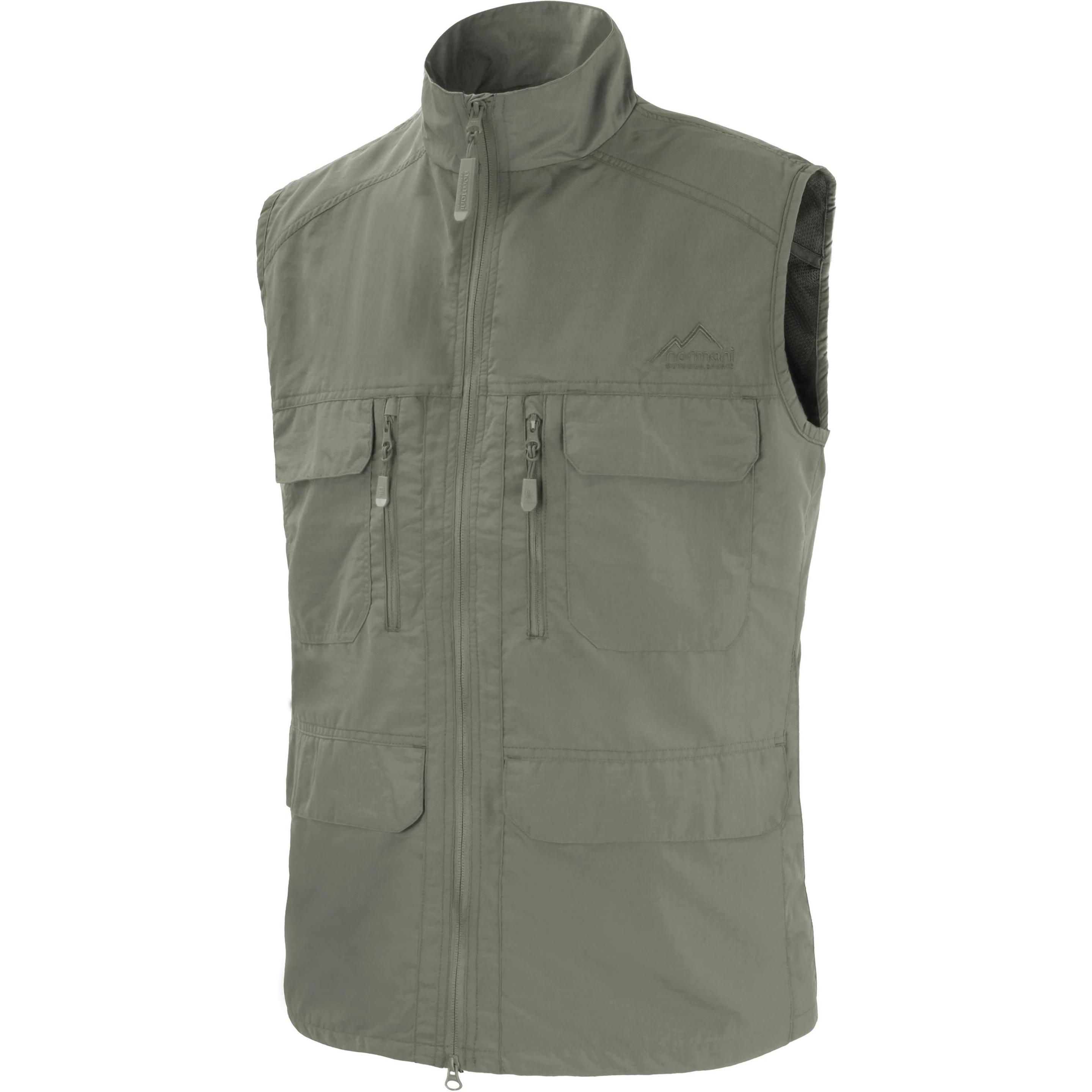 Thumbnail - Normani, Herren, Weste, Herren Outdoor Weste „Deer“ - 9677, Grau, (L)