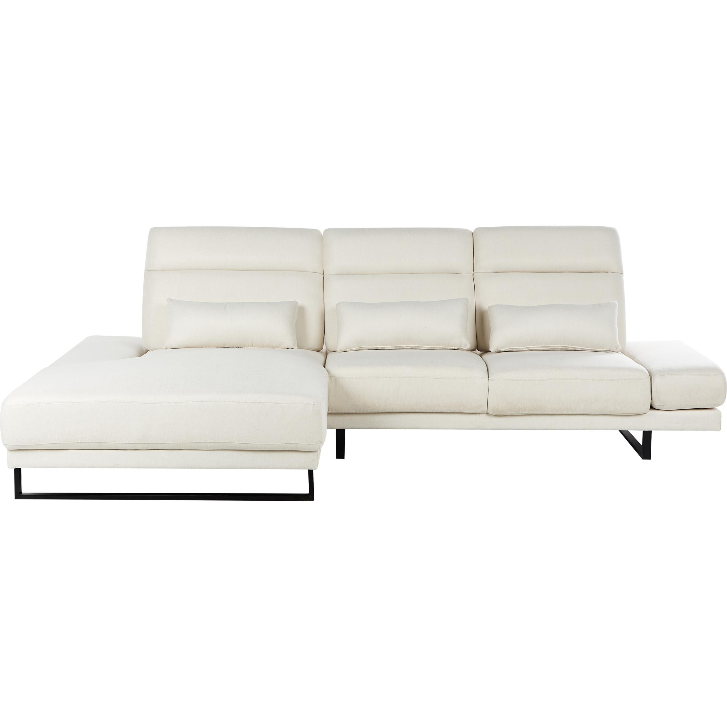Beliani, Sofa, Ikast (Ecksofa)