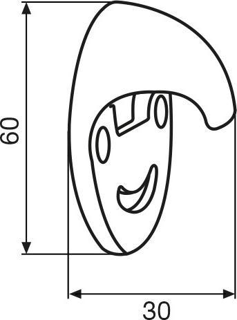 Image du produit Wagner System Butée de porte murale / support de porte (1 pièce(s))