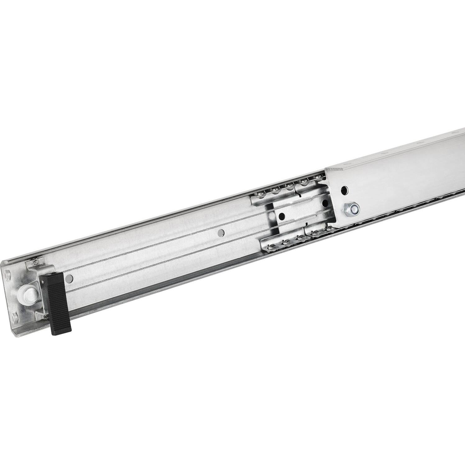 Thumbnail - Pöttker, Tischplatte, Ausziehtischführung TOPSLIDE, Auszugsweg 620 mm, Länge 1000 mm, Stahl/Aluminium