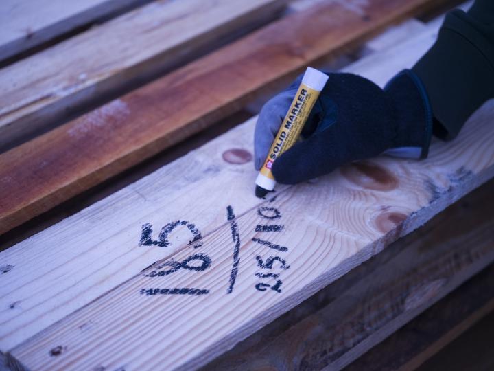 Produktbild Sakura Industriemarker SOLID MARKER LOW TEMPERATURE, rot (1x)