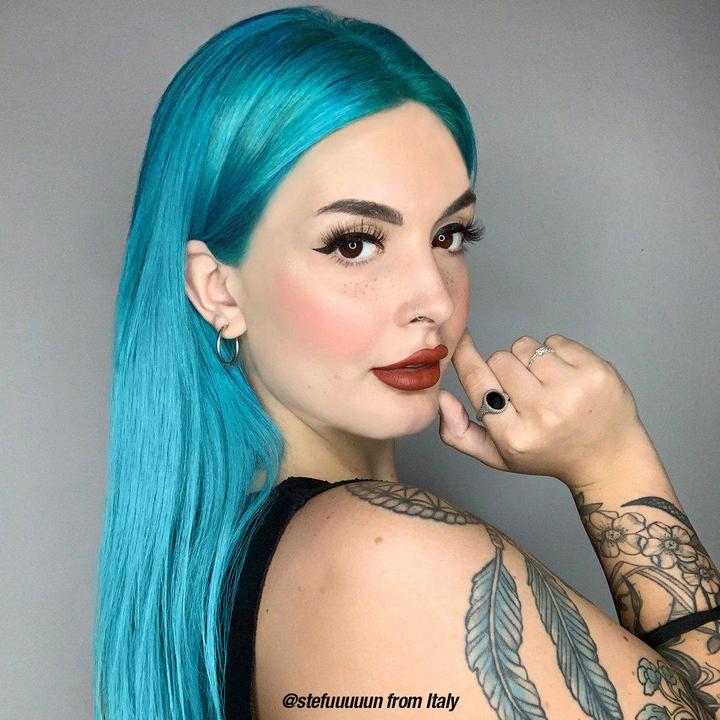 Actual product image Skybound Atomic Turquoise Classic Creme Vegan Cruelty Free Semi Permanent Hair Dye 118ml (Atomic Turquoise)