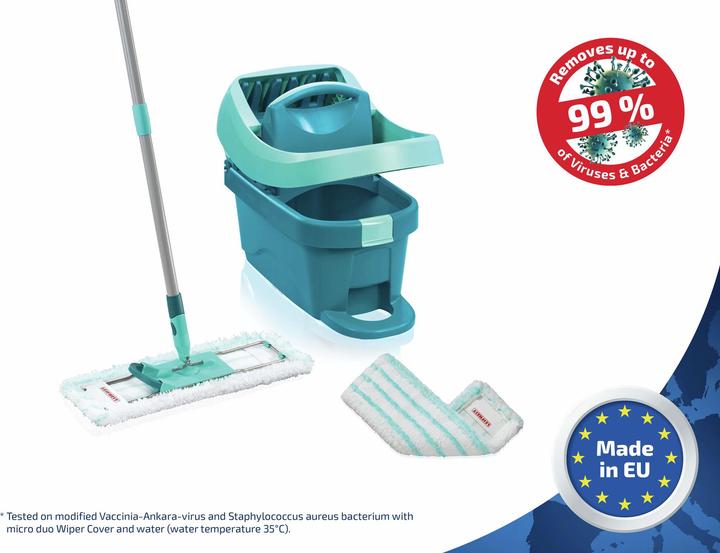 Immagine prodotto Leifheit Pressa per tergicristallo e panno per pulire i pavimenti (1 pz.)