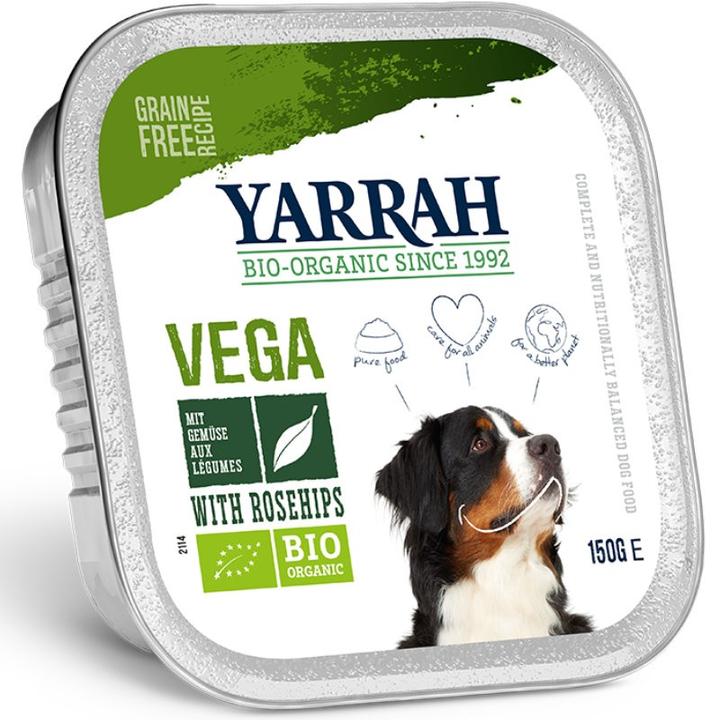 Produktbild Yarrah Hundefutter Vega in der Schale Bio (Adult, 1 Stk., 150 g)