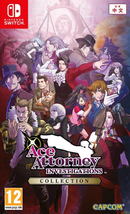 Actual product image Capcom Ace Attorney Investigations Collection (Import) (Switch, Switch Lite, Switch OLED)
