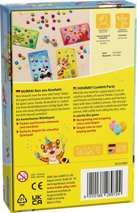 Produktbild Haba HURRA! (d) (Deutsch, 2 - 4 Spieler)