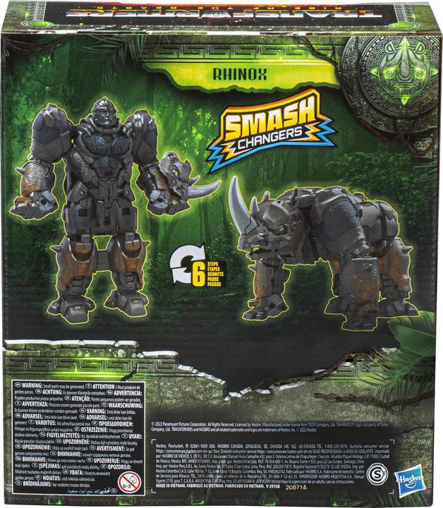 Immagine prodotto Transformers Ascesa delle Bestie Smash Changer Rhinox