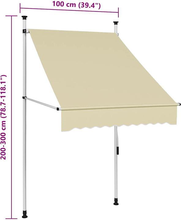 Produktbild vidaXL Markise (1 m)