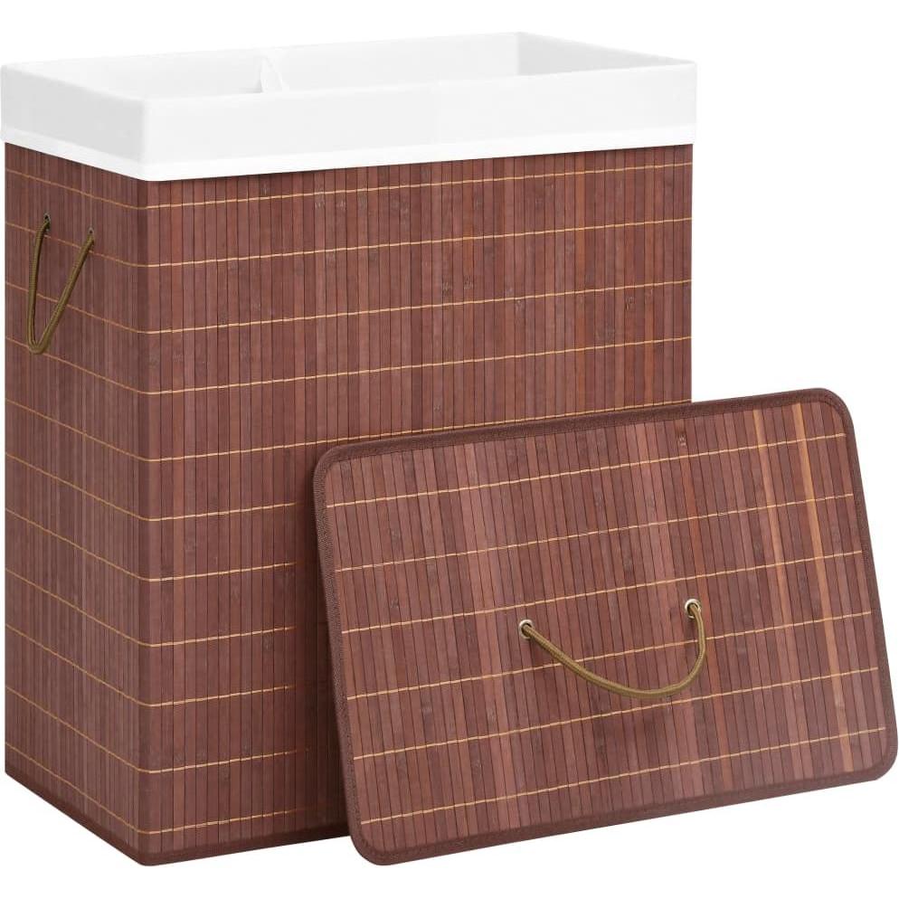 Vidaxl Weiss Wäschekorb, Wäschekorb (100 L)