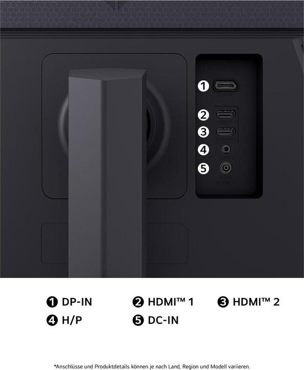 Produktbild LG UltraGear 27GS75QX-B (2560 x 1440 Pixel, 27")