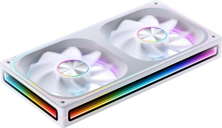Produktbild Jonsbo ZA-240 Infinity Mirror ARGB Reverse Blade PWM Lüfter - 240mm, weiss (240 mm)