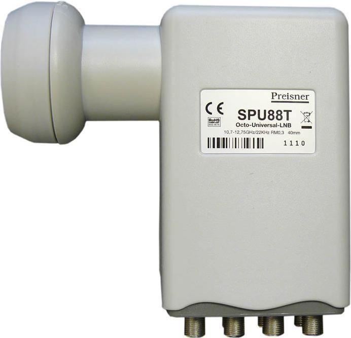Produktbild Televes Preisner SPU88T 10.7 (Octo LNB, 40mm)