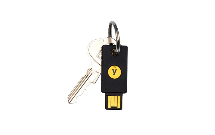 Actual product image Yubico NFC- USB- Sicherheitsschlüssel