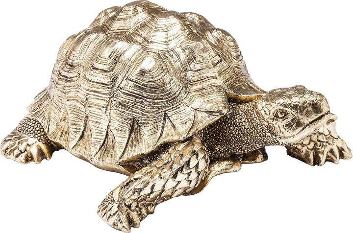Actual product image Designlife Deco Figurine Turtle Gold Small (14.5 x 30 x 25.5 cm)