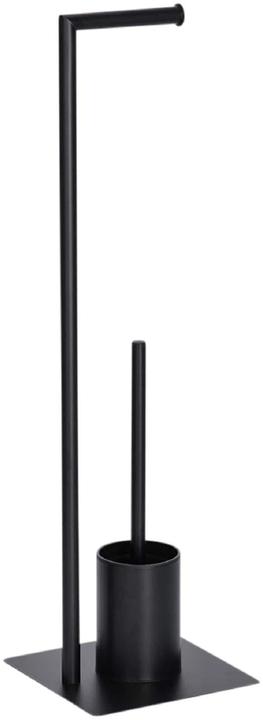 Zeller Present WC-set, metaal, zwart