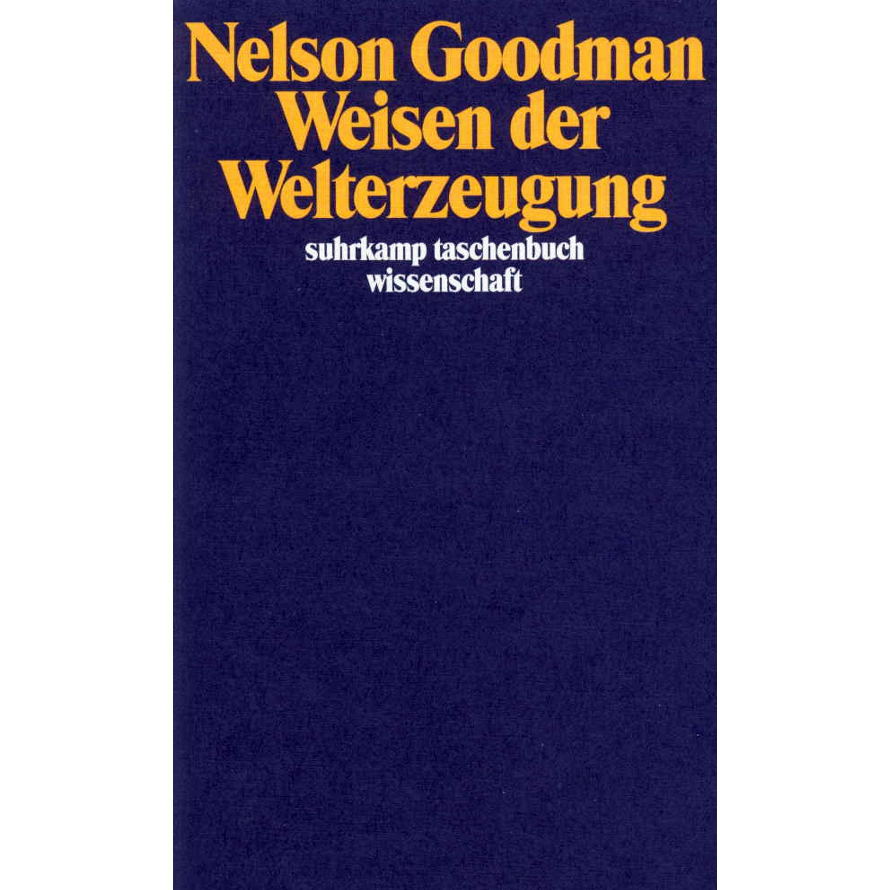 Weisen der Welterzeugung, Fachbücher von Nelson Goodman